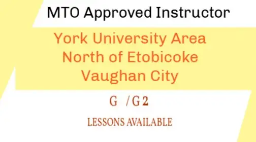 MTO approved driving instructor, Vaughan, North of Etobicoke, in Classes & Lessons in City of Toronto - Image 3