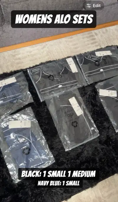  Women’s Alo Matching Set – Brand New with Tags , View more