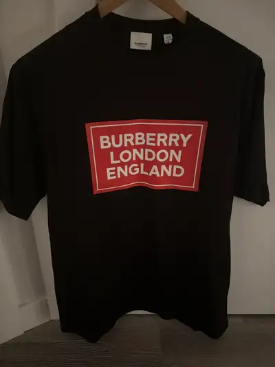 Burberry London England Box Logo T-Shirt –  Size M– Excellent Co, View more