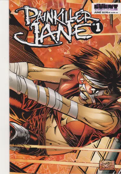 Event Comics - Painkiller Jane - Variant Issue #1 (1997)., View more