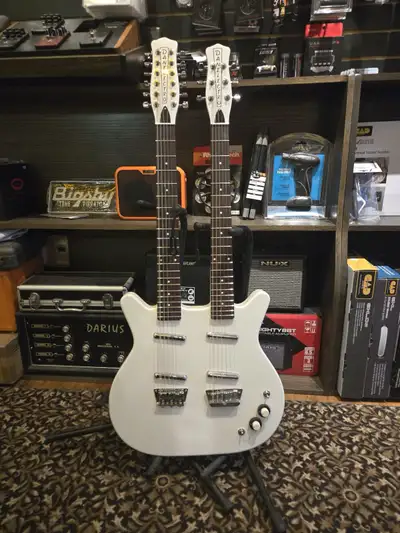 Danelectro Double Neck 12/6 string Electric Guitar, View more