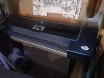 Large format HP printer, View more
