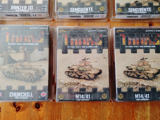 Tanks - 15mm - WWII Tank Skirmish Game - Expansion Kits - NEW in Arts & Collectibles in Gatineau - Image 4