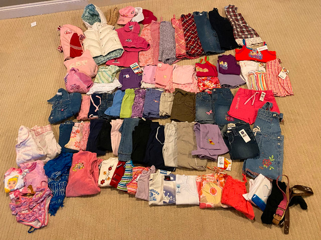 HUGE BRAND NAME Size 4 Girls Clothing Lot - Over 75 items!! in Clothing - 4T in Edmonton