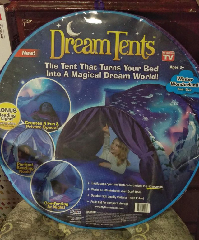 Dream Tents - The Tent That Turns Any Child"s Bed Into A Dream in Toys & Games in Kingston