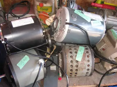 Electric Motors - - All in Good Working Condition - - 1/4 HP - - $15.00 1/3 HP - - $20.00 1/2 HP - -...