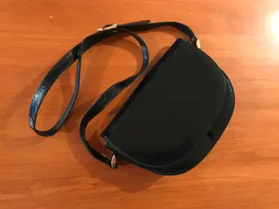 Women's Black Handbag with Shoulder Strap, View more