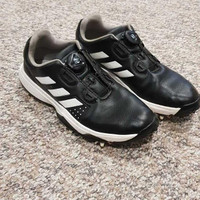 EUC SZ 4.5 BOY'S ADIDAS GOLF SHOES