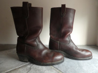 Sierra Oil & Chemical Resistant Leather Safety Boots  Men Size 8