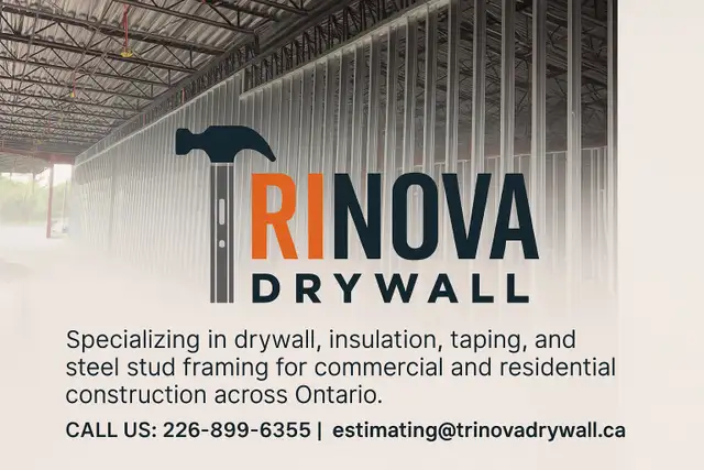 Drywall Contractor - Trinova Drywall 