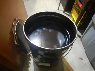 5 GALLON PAIL OF TAR, View more
