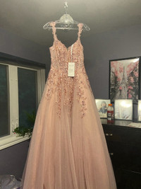 Beautiful Rose Quartz Prom Dress From Alyssa's Bridal
