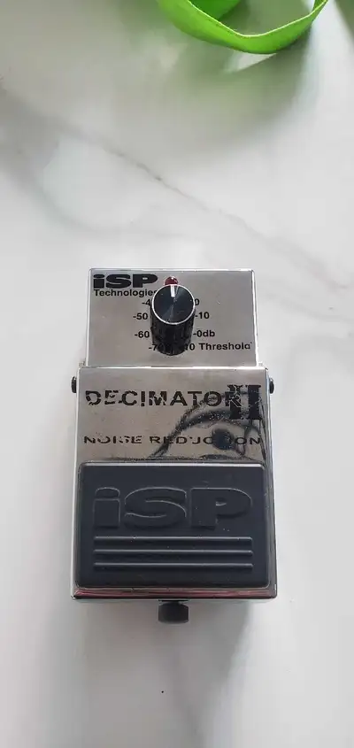 ISP Decimator II noise gate pedal, View more