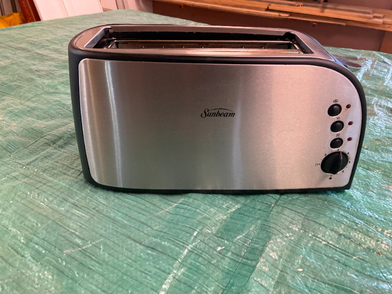 Sunbeam stainless steel 4 slice toaster 30 Toasters & Toaster Ovens
