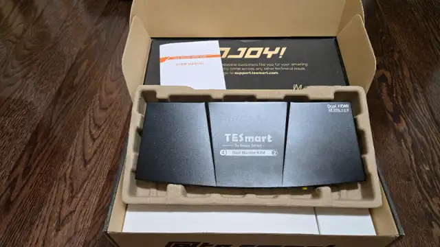 TESmart KVM Switch 2 Monitors 2 Computers UHD 4K 60Hz in Cables & Connectors in Markham / York Region - Image 4