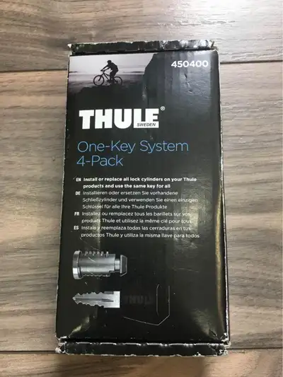Ensemble de 4 serrures Thule One-Key System 4 pack 450400
