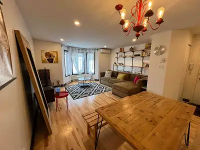 4 ½ à Villeray, tout meublé – Près du métro Jarry