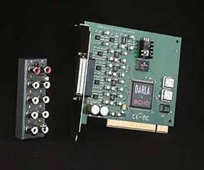 Echo DARLA 20bit card. Older Audio interface which can be used with new or older machines. Only used...