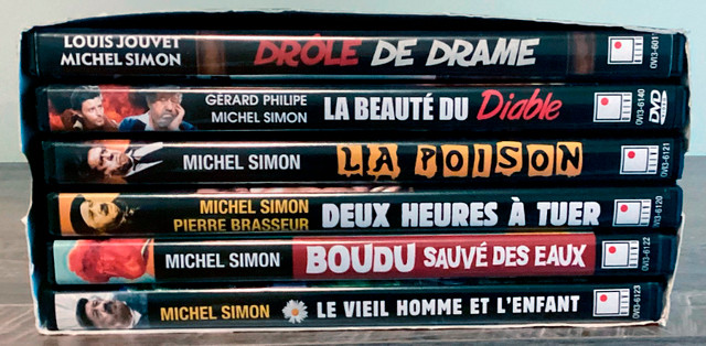 Michel Simon (Coffret Deluxe 6DVD) dans CD, DVD et Blu-ray  à Ville de Montréal - Image 2