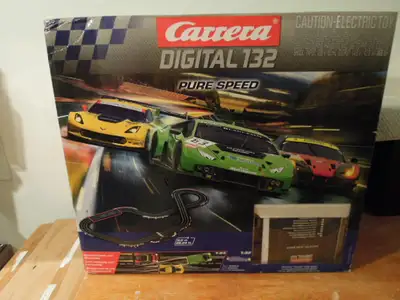 Carrera Slot Car Sets, Track, Cars and Accessories Some New in Box, some used. Willing to talk price...