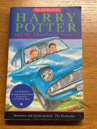 Harry Potter and the Chamber of Secrets paperback 