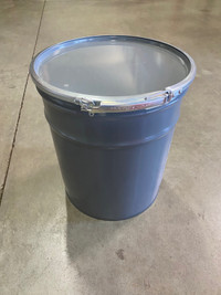 Metal locking lid pail - 5 gallon 
