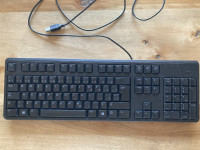 Clavier Dell pour ordinateur avec cable USB