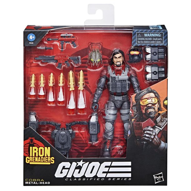 G.I. Joe Classified 118 Iron Grenadier Metal Head Action Figure in Toys & Games in Trenton - Image 2