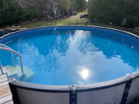 Almost new 24’ pool