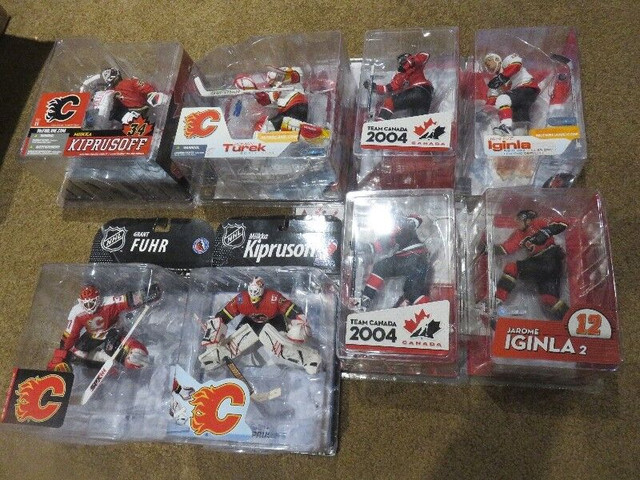 100s of McFarlanes -Orr, Gretzky, Lemieux, Bower and 20 goalies+ in Arts & Collectibles in Calgary - Image 2