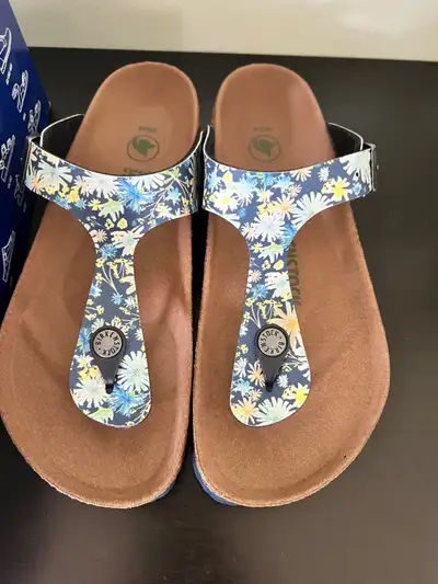 Birkenstock Gizeh Dusty Blue Size 37- Never Worn, View more