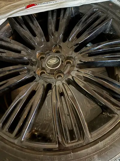 Range Rover Sport Winter Tires + Rims/TPMS Range Rover Sport Winter Tires on OEM 22” rims with tire...