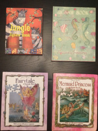 Childrens Jigsaw Puzzle Books- Hardcover $8-$10 (Lot EEE)