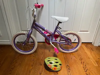 Huffy 16" Disney "The Fairy Kingdom" Girl's Bicycle With Helmet, View more