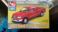 New Sealed AMT 1997 Ford F-150 Pickup Snapfast Kit
