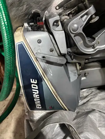 1985 15hp evinrude runs perfect! Had it maintenance this fall. Call or text 2047913717 weather permi...