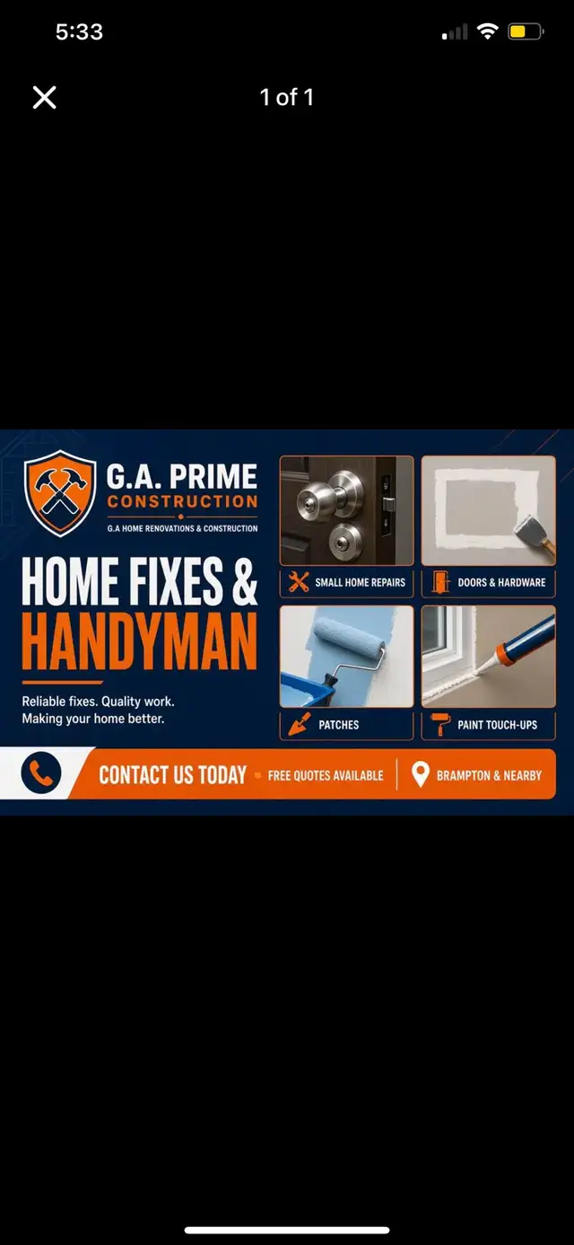 handyman repairs reno work cheap affordable