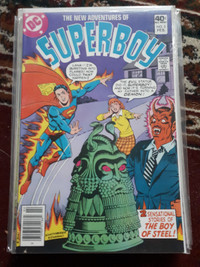 The New Adventures of Superboy 1980 DC Comics LOT