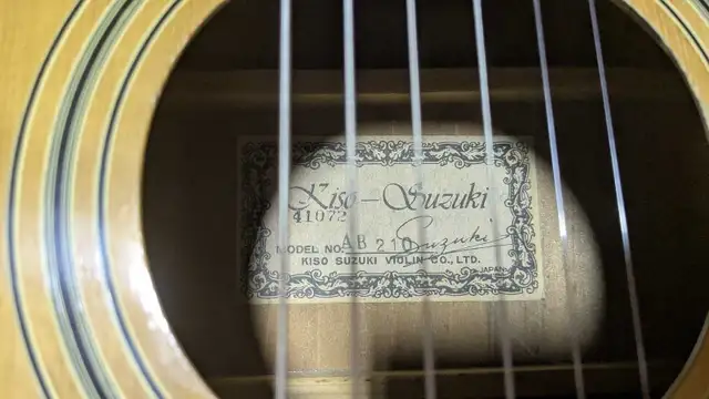 Suzuki vintage Folk guitar in Guitars in Granby - Image 3