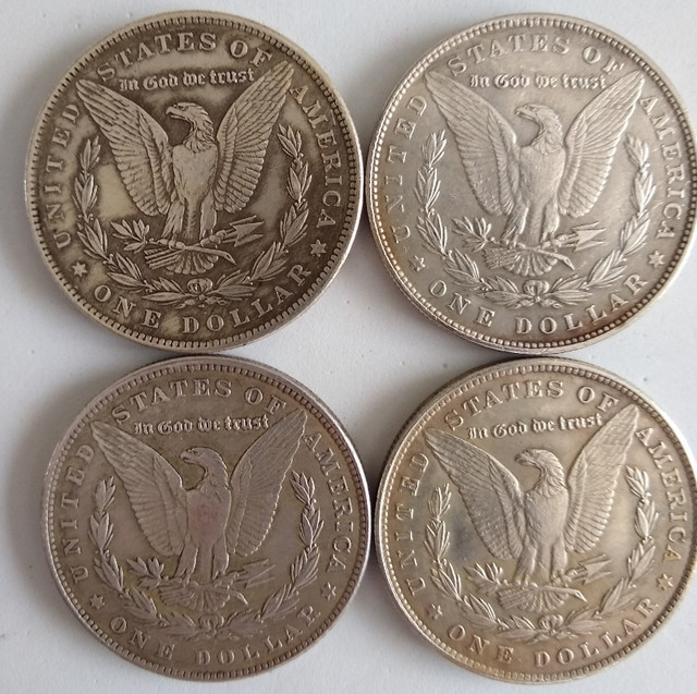 12 pièces de reproduction de monnaie US Hobo coins pour 5 $ dans Art et objets de collection  à Laval/Rive Nord - Image 4