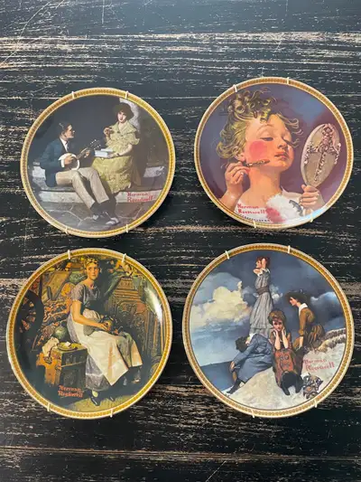 Norman Rockwell Collectors plates, View more