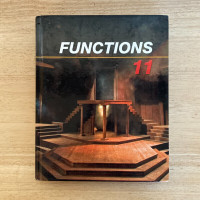 *$39 Nelson Functions 11, Grade 11 Textbook, FREE GTA Delivery