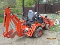 SOLD FOR FULL PRICE BX23S 23Hp Kubota with Backhoe 4WD