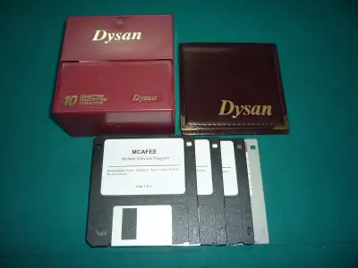 3 1/2 HD Disks - Dysan, McAfee - ALL FOR $15 !!, View more