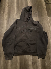 Chaps denim hoodie