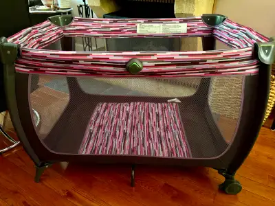 Parc pour enfant Ajustable à deux niveaux Facile à monter et à démonter Sac de transport Matelas ada...