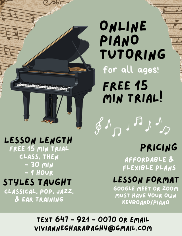 Online Piano Tutoring