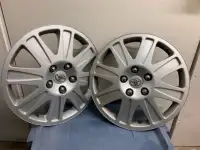 Set of 2 Toyota Wheel Covers