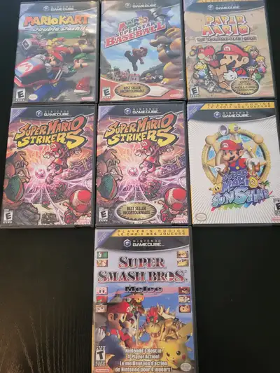 JEU(X) MARIO NINTENDO GAMECUBE MARIO GAME(S), View more