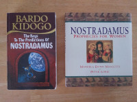2 Nostradamus Books in Excellent Condition